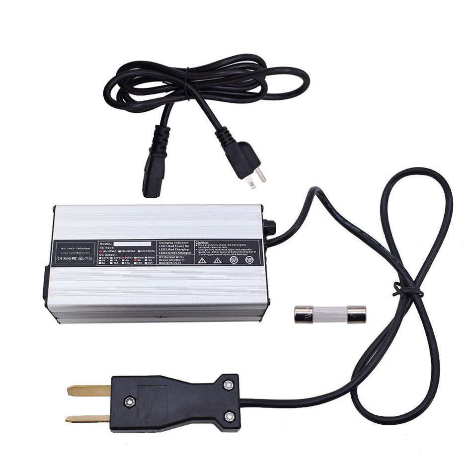 36V 5A Golf Cart Crowfoot Plug Battery Charger for Club Car DS E-Z-GO TXT Models