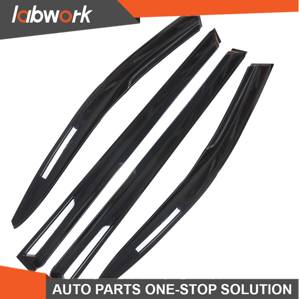 Labwork Window Visor For 2011-2019 Toyota Sienna Sun Rain Guard Wind Deflector
