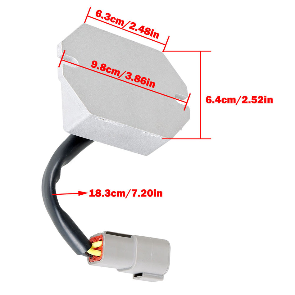 For Ski-Doo 2005-2006 GSX 380F & 2005-2009 GSX 550F VOLTAGE REGULATOR RECTIFIER