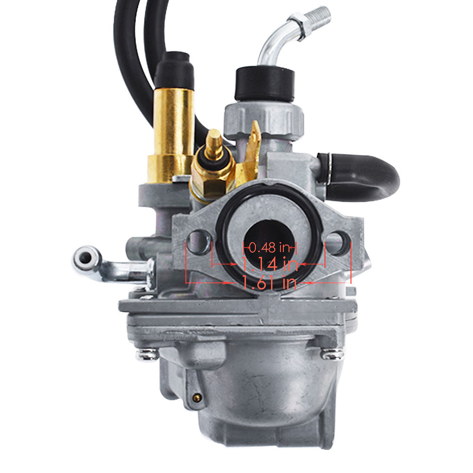 Carburetor & Gas Fuel Filter For Yamaha TT-R50E TTR50E 2006-2011 Carb Motorcycle