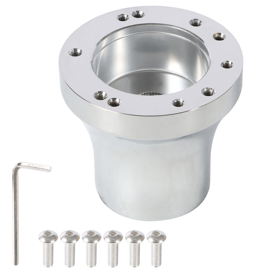 NEW Golf Cart Steering Wheel Hub Adapter Chrome for EZgo RXV/TXT Cart Parts