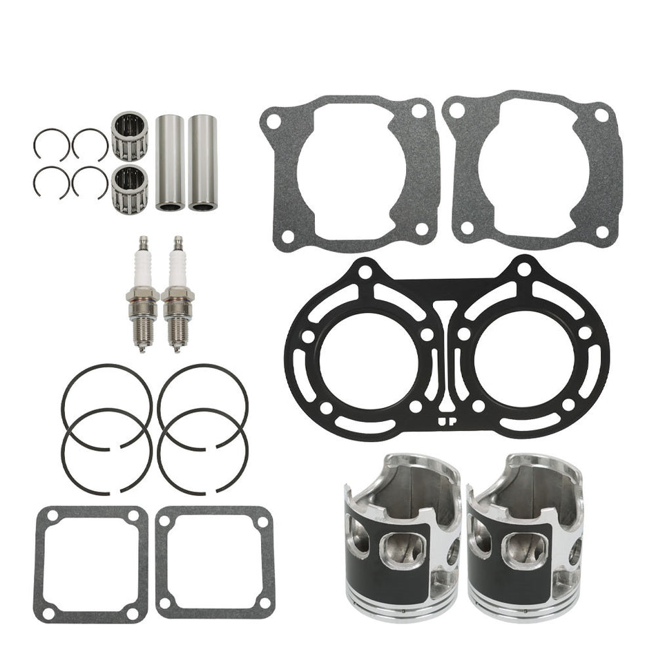 Pistons Piston Set Gasket Kit For Yamaha Banshee YFZ 350 64mm 64 Pro X 1987-2006
