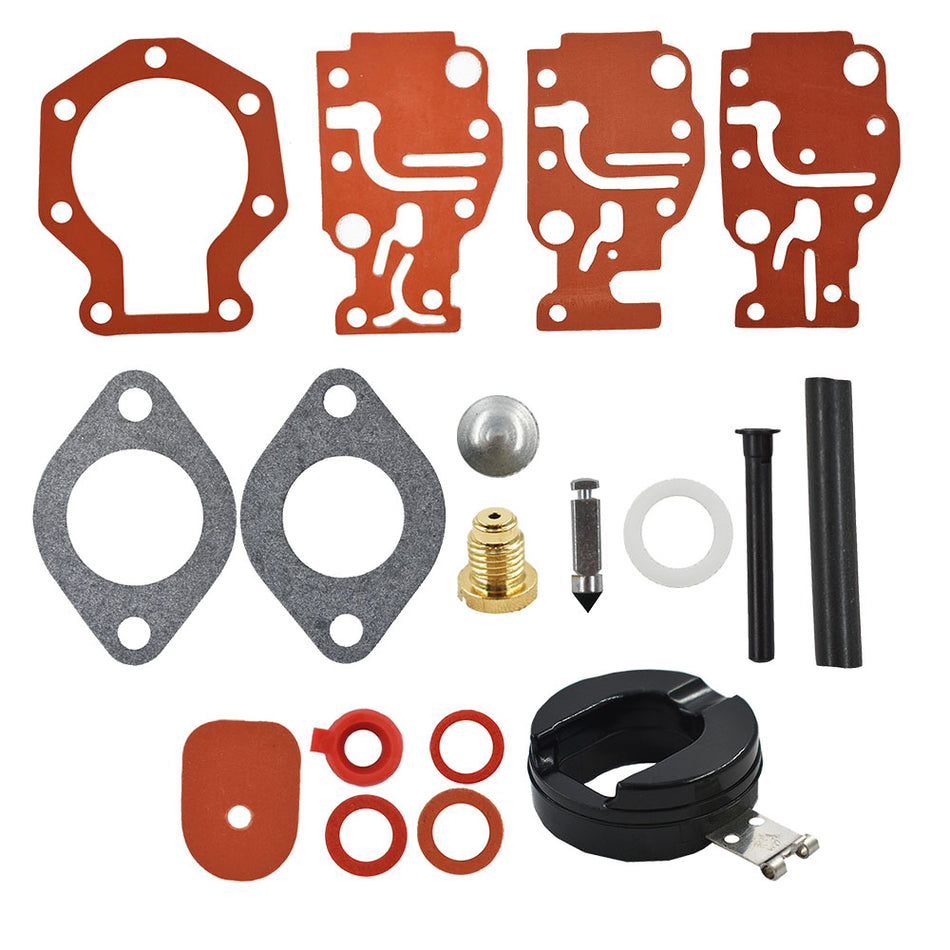 Carburetor Repair Rebuild Kit For Johnson Evinrude 6hp 8hp 9.9hp 15hp 431897
