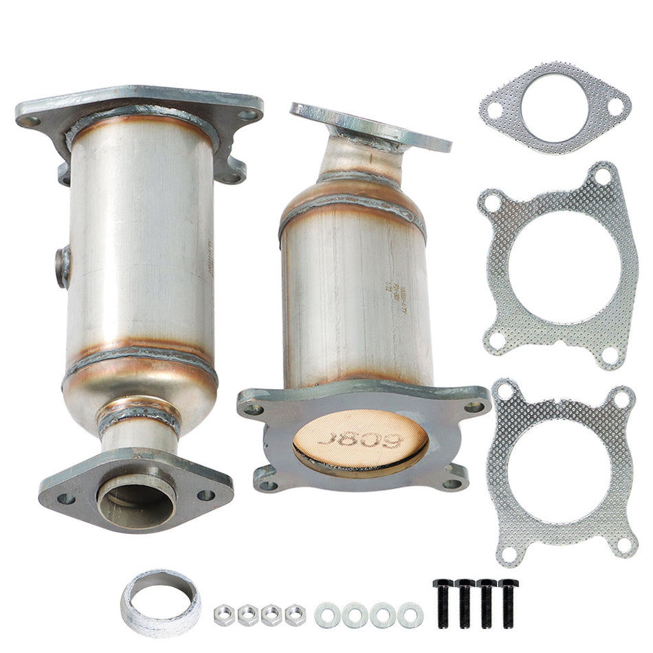 Labwork Front+Left& Rear+Right Catalytic Converter For CX-9 3.5L 3.7L 2007-2015