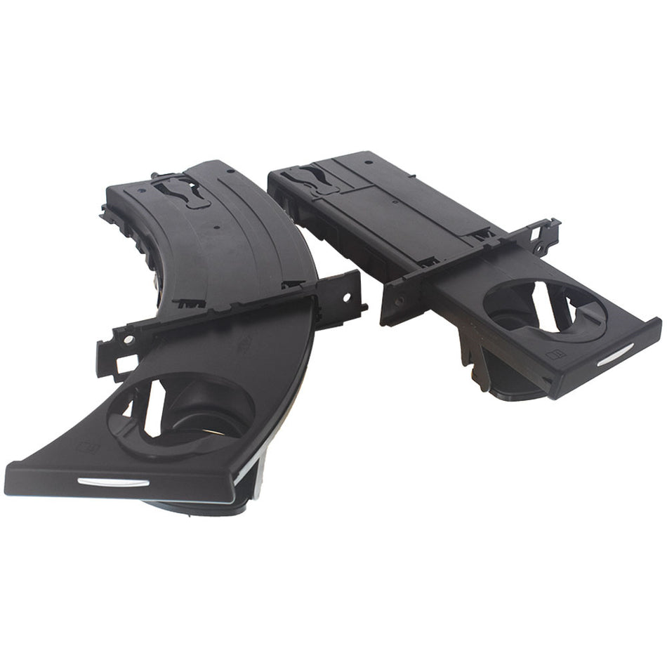 Labwork Left + Right Side Front Cup Holders For BMW E90 E91 E92 2006-2013