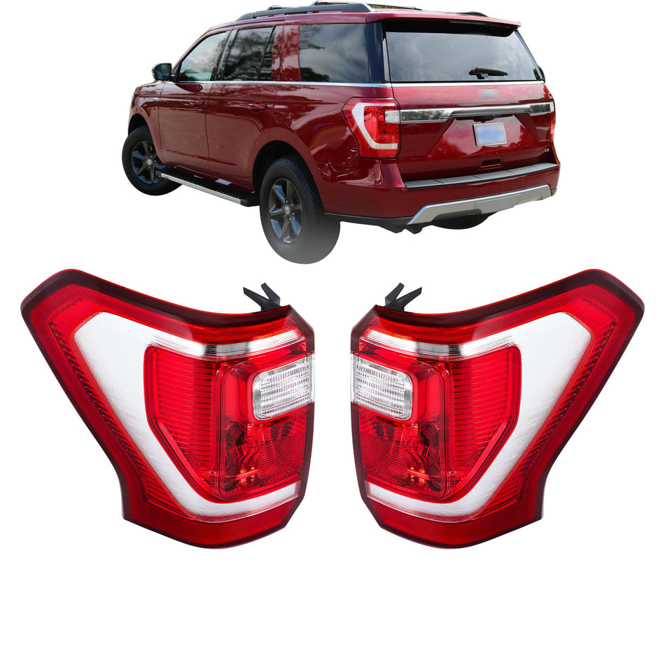 Labwork LH+RH Tail Lights Assembly For Ford Expedition 2018-2021 Rear Halogen
