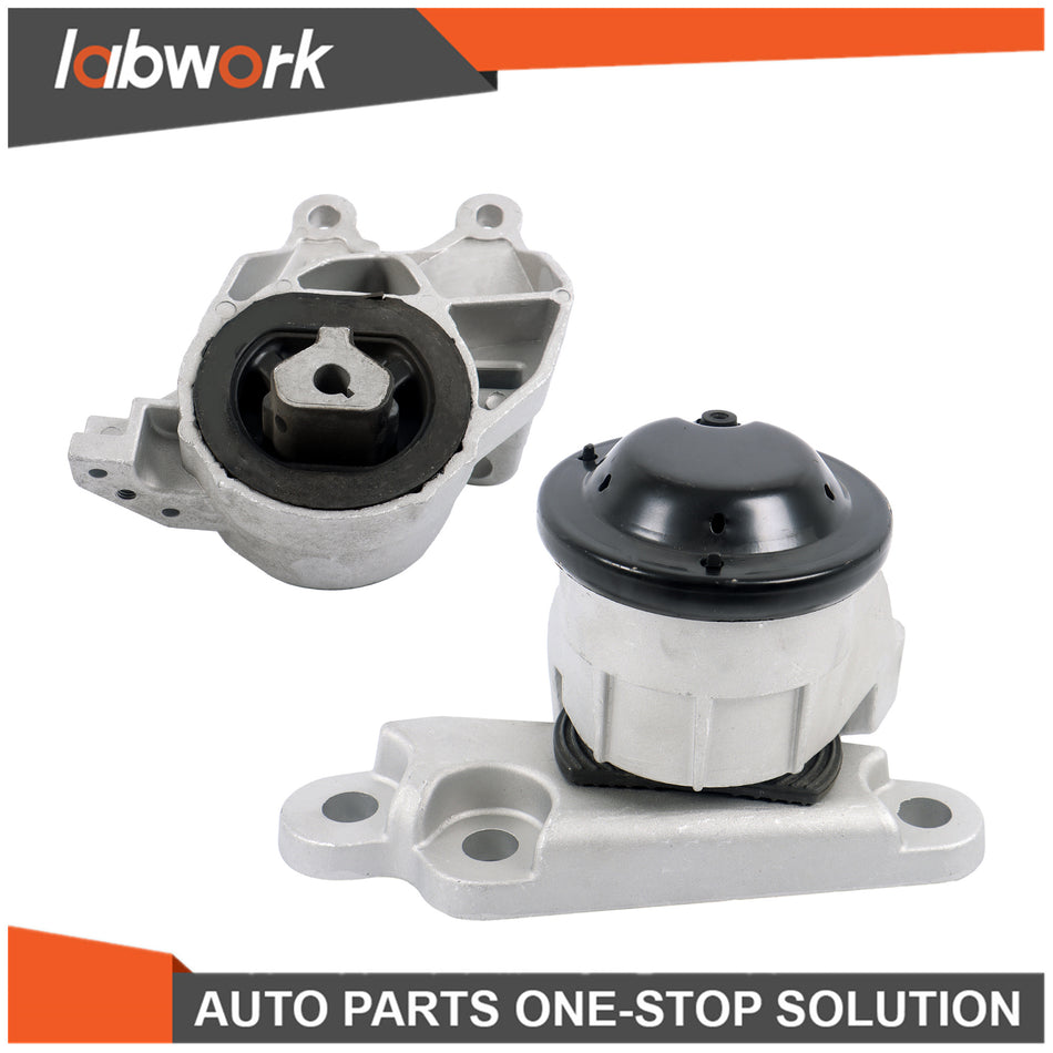 Labwork Engine Motor&Transmission Mount 2pc Set For Ford Explorer 3.5L 11-14