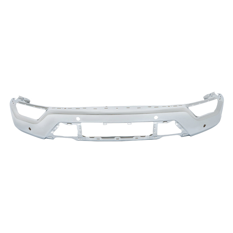 Labwork Steel Front Bumper Chrome With 6 Sensor Holes For 2021-2023 Ford F-150