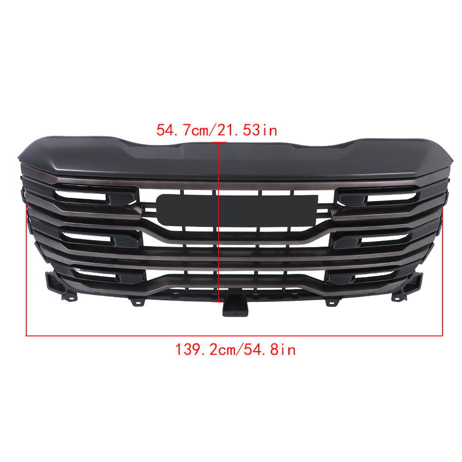 Labwork Front Bumper Grille Assembly For GMC Sierra 1500 AT4/AT4X 2022-2024 New