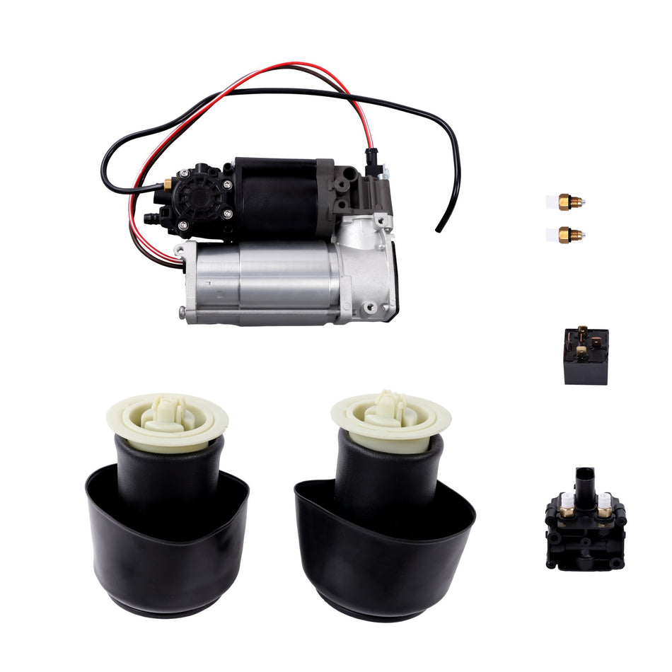 Labwork For BMW 5 Rear Air Suspension Spring Bag Compressor Valve Block Kit