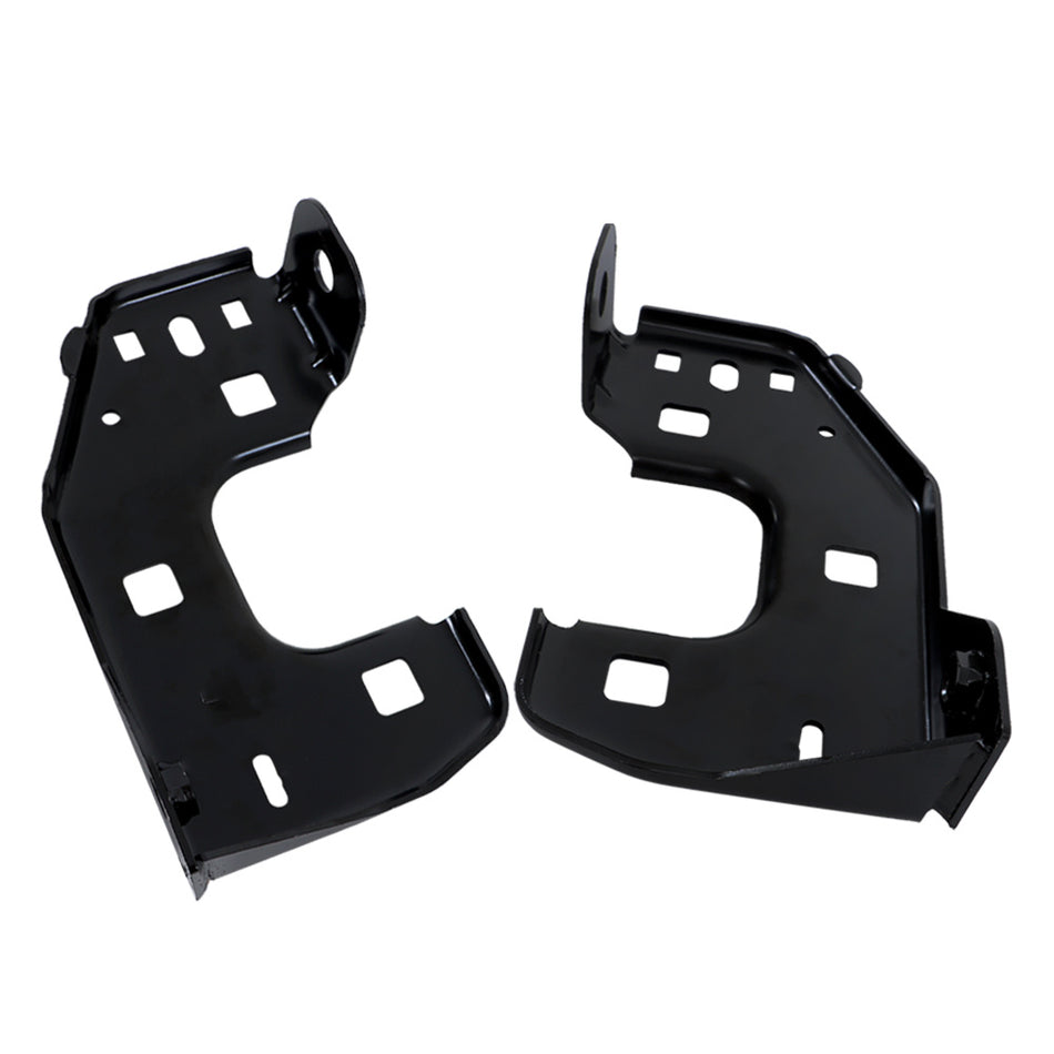 Labwork Front Bumper Bracket Set Inner For 2019-2021 Silverado1500 Black