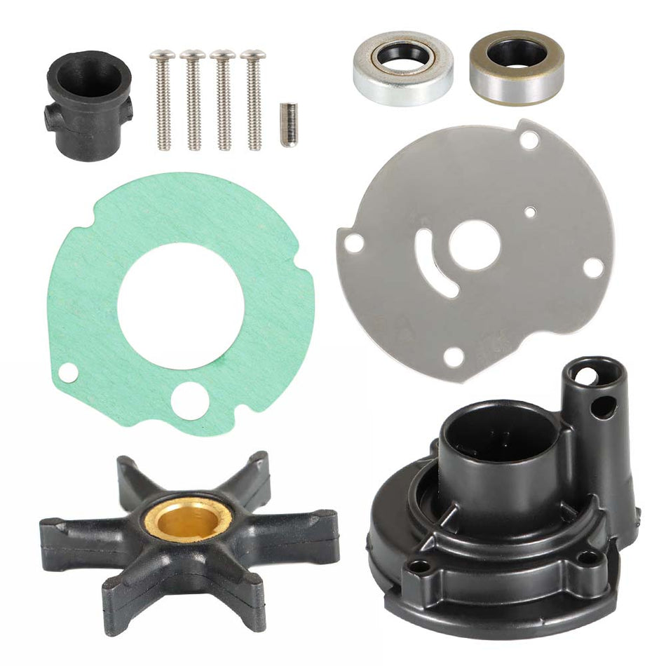 New Water Pump Kit 382296 9 1/2hp 10hp For Johnson Evinrude Outboard US