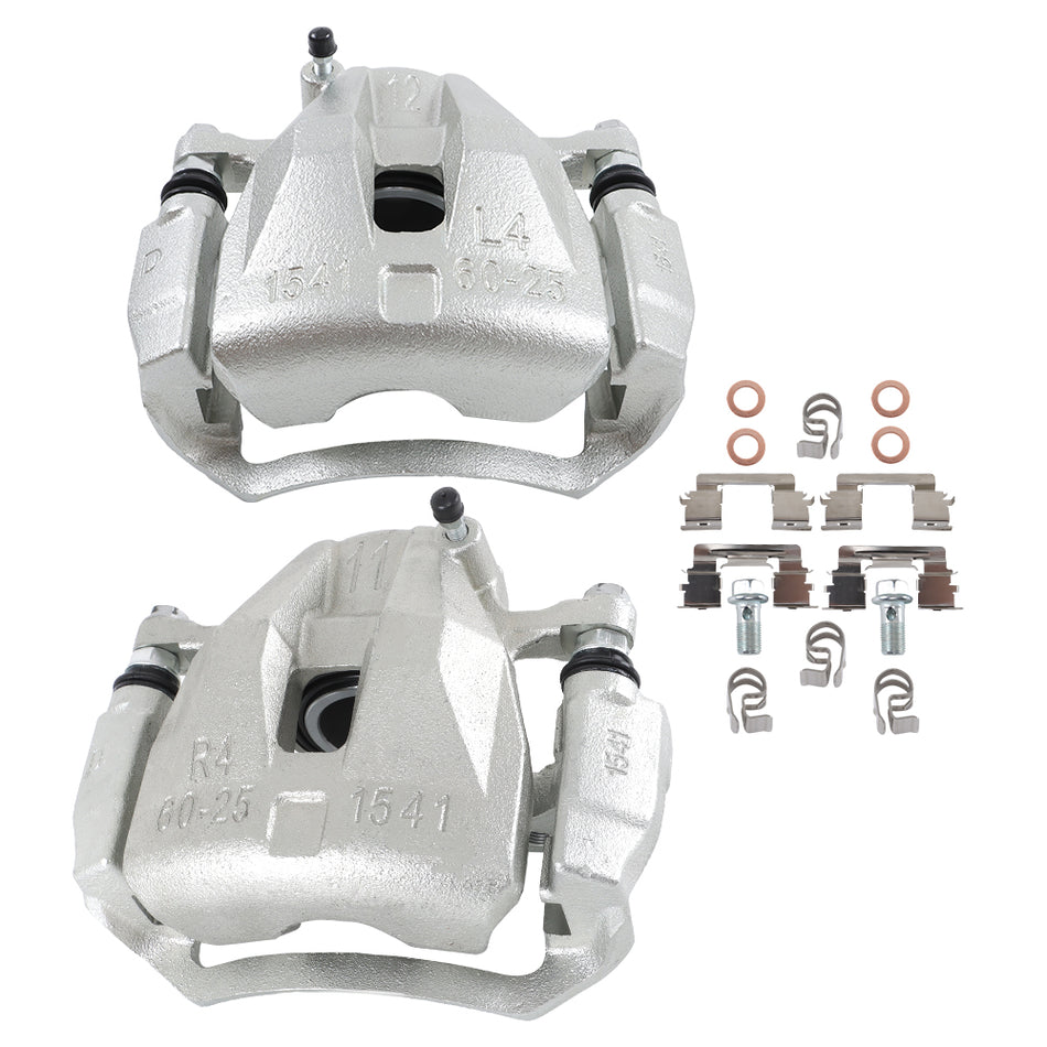 Labwork Front Disc Brake Caliper w/ Bracket For 2005-2015 Toyota Tacoma L4 2.7L