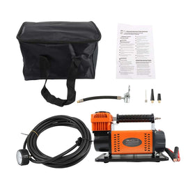 Labwork Heavy Duty Portable Air Compressor Car Tire Inflator Electric Pump Auto