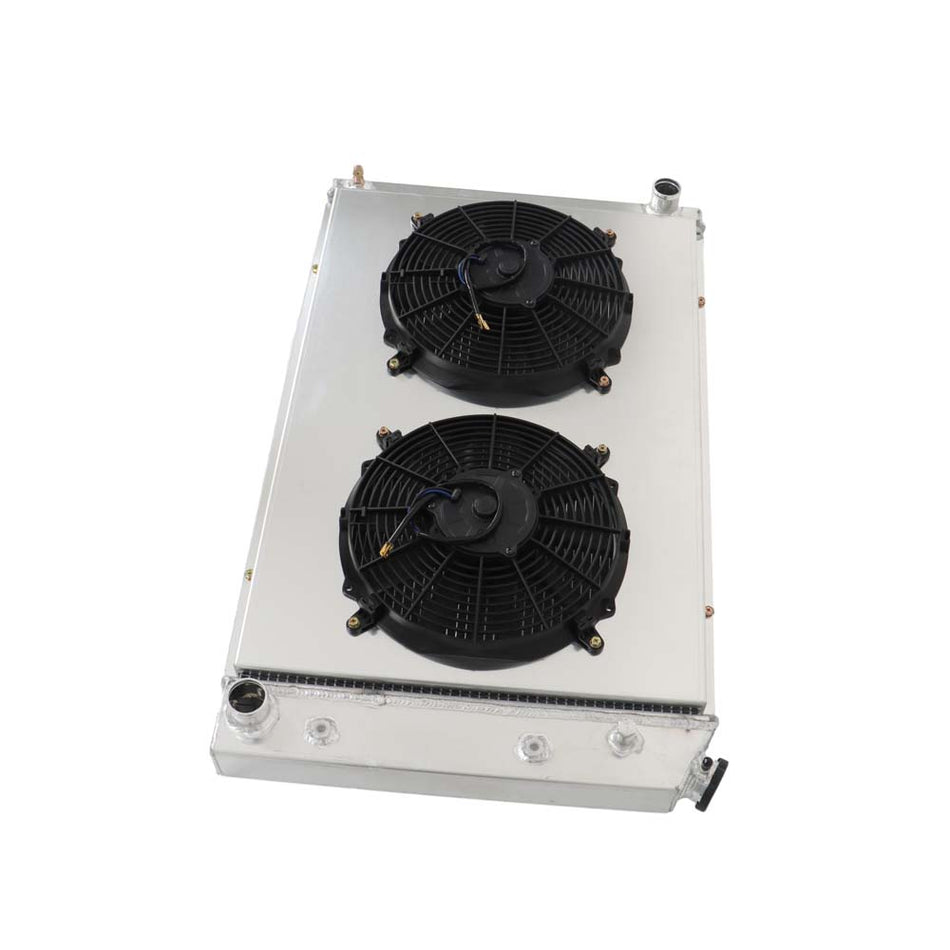 Labwork 4Row Radiator+Shroud Fan For 1973-1987 Chevy C/K C10 C20 C30 K10 K20