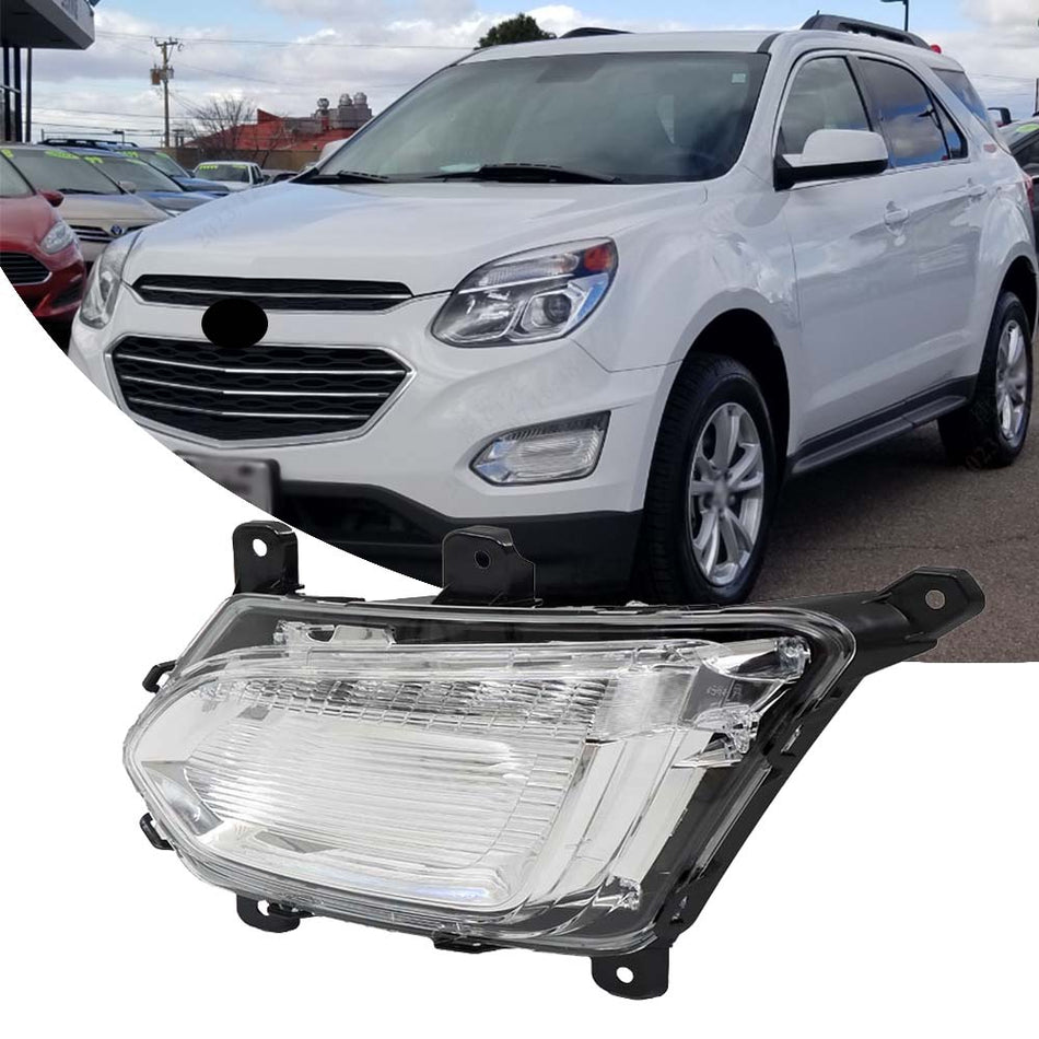 Labwork Right Side Fog Light Assembly For Chevy Equinox 2016-2017 Front LED DRL
