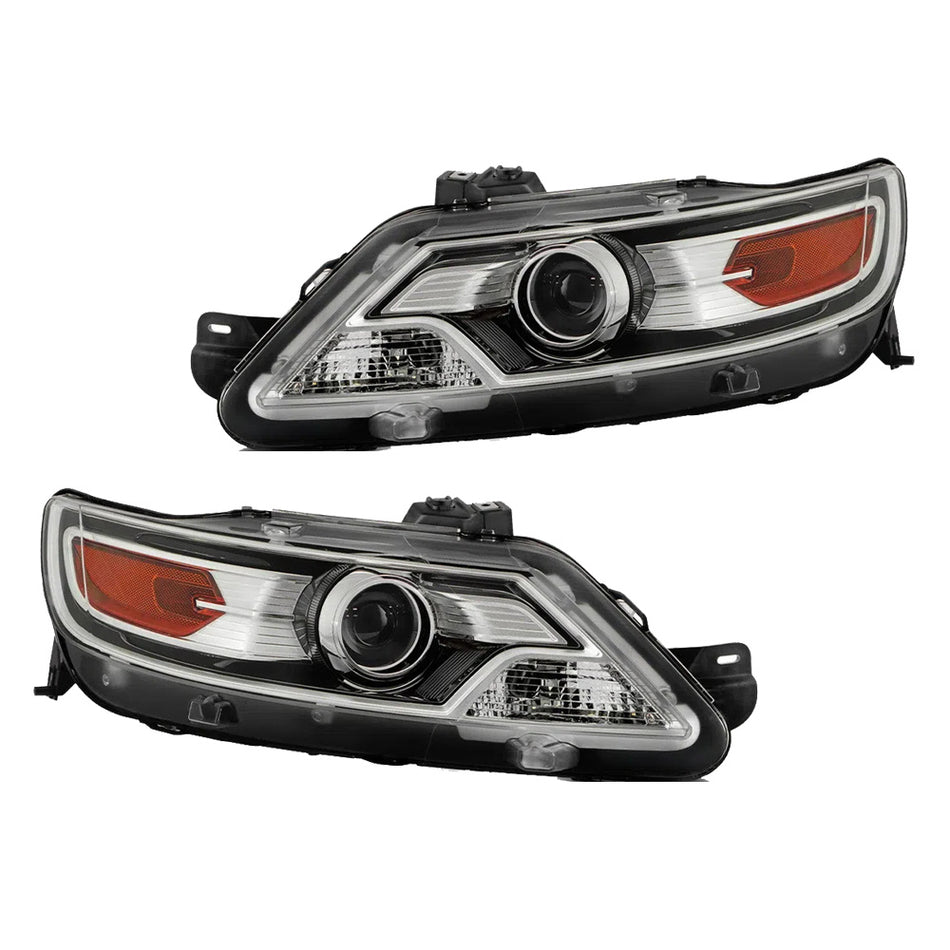 Labwork Left+Right Projector Headlight For Ford Taurus SHO 2010-2012 HID/Xenon