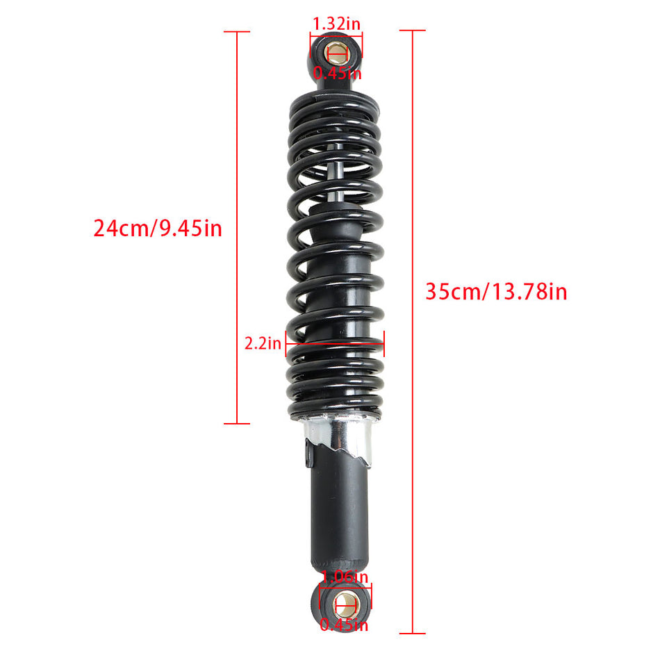 For Suzuki GS125 12.6'' 320mm Motorcycle Rear Shock Absorber Suspension