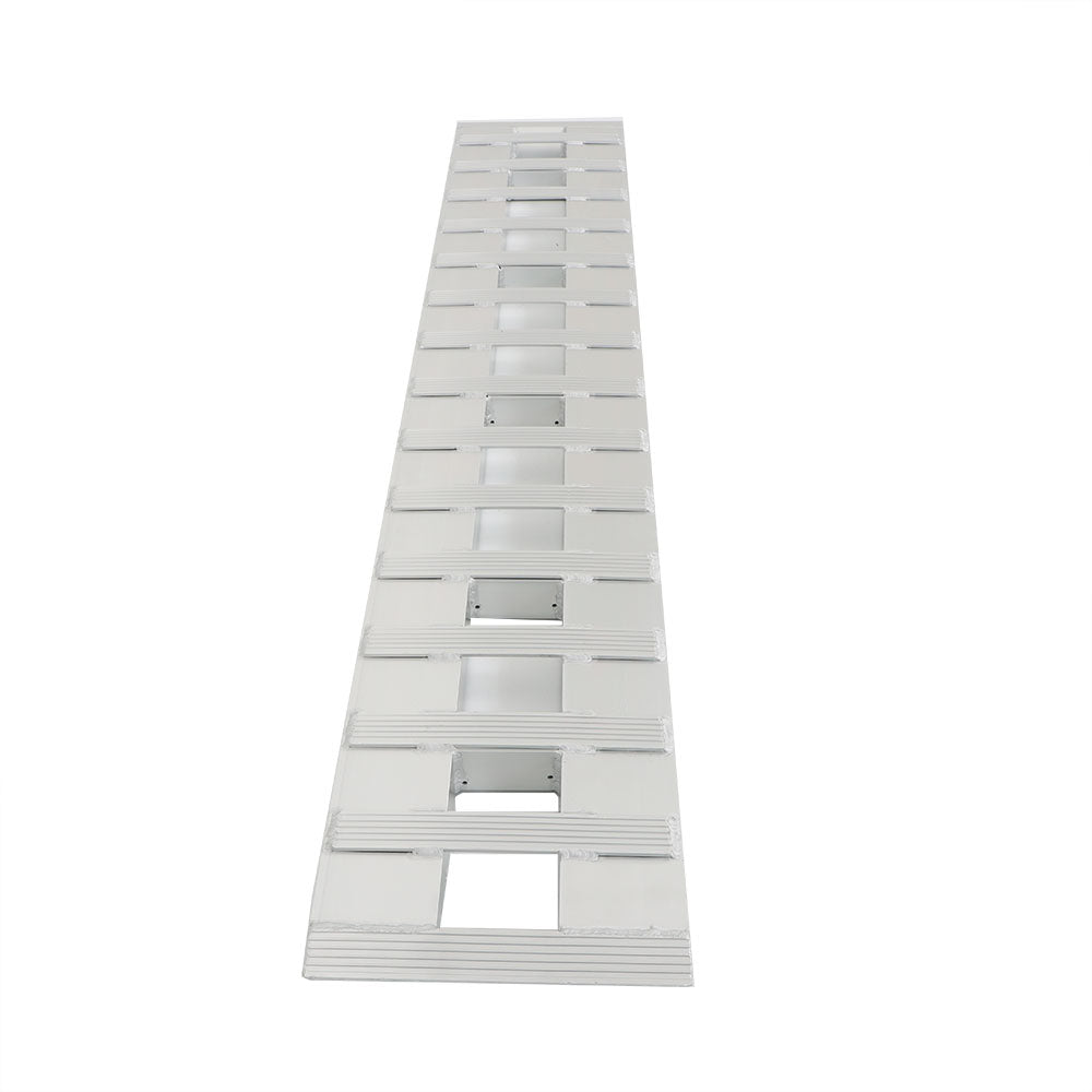 Labwork 1 Pair 84"x14" Ramps 6000Lbs Car Trailer Truck Hook End 6063 Aluminum