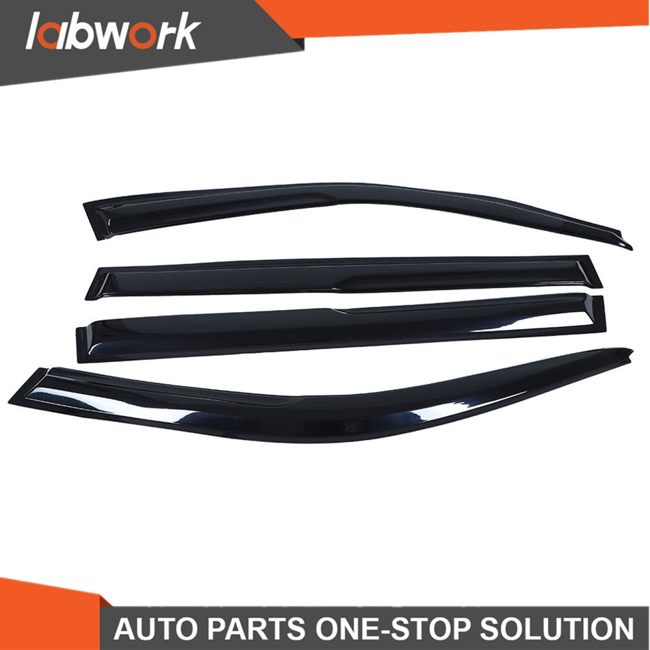 Labwork Window Visor For 2001-2007 Toyota Highlander Shade/Sun Rain Deflector