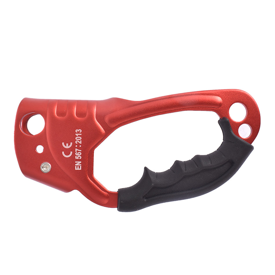 8~13mm Tree Arborist Rappelling Gear Rope Right Hand Ascender Rock Climbing Red