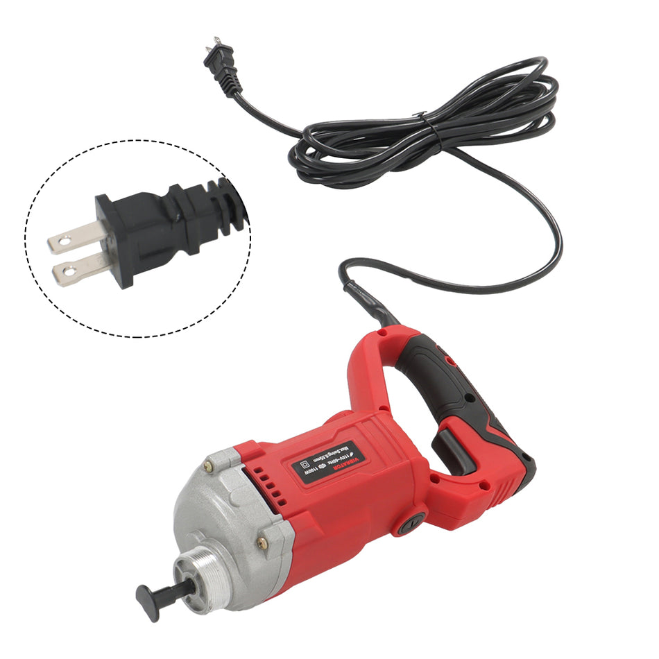 1500W Handheld Concrete Vibrating Tool Concrete Vibrator with 4.92 ft Shaft Rod