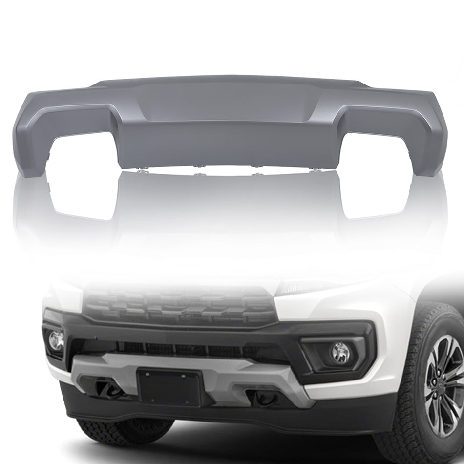 Labwork Front Bumper Fascia Skid Plate Dark Silver For 2021-2022 Colorado