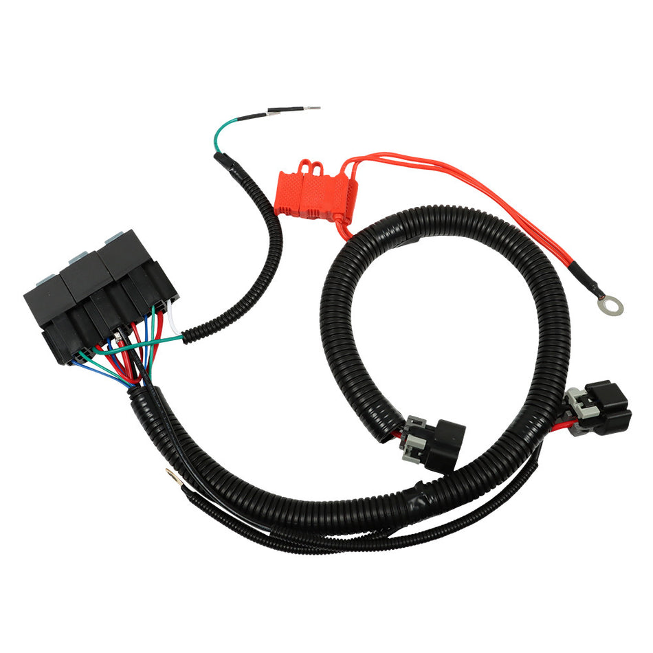 Labwork Dual Electric Fan Wire Harness For 1999�C2006 ECU Control 7L5533A226T
