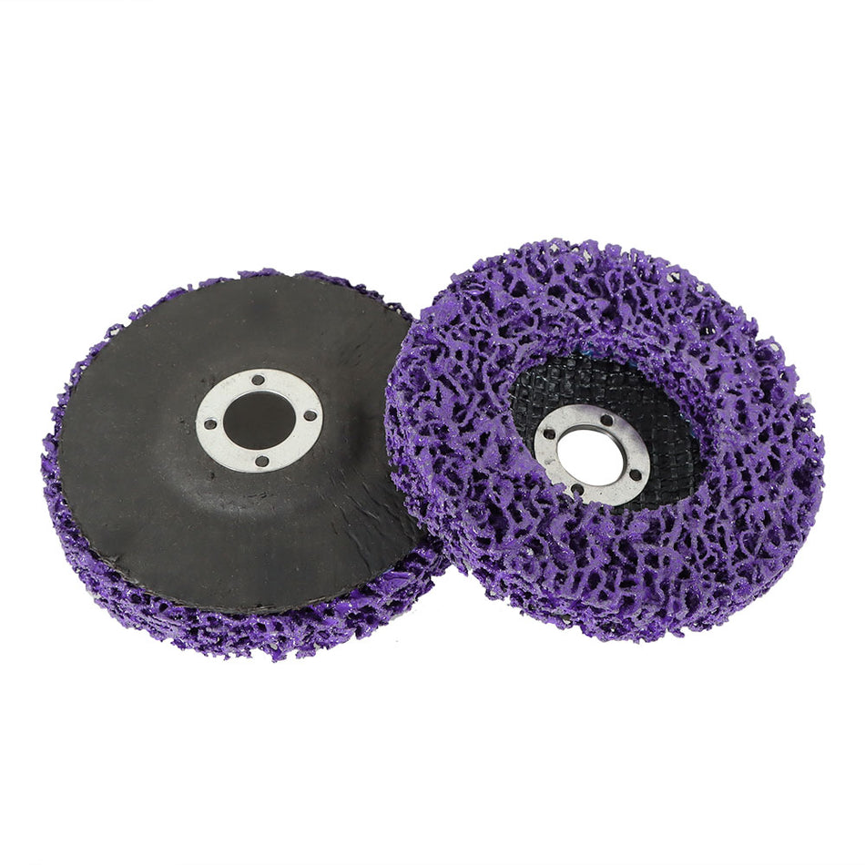 New 4" x 5/8" Strip Paint Removal Discs Stripping Wheel For Angle Grinders 10Pcs