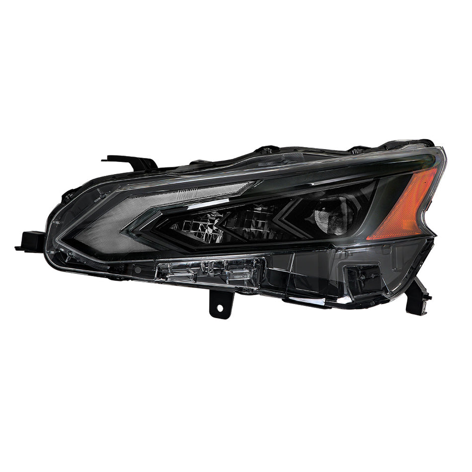 Labwork Left Side Headlight Fit For 2022-2024 Nissan Altima Full LED Black Clear