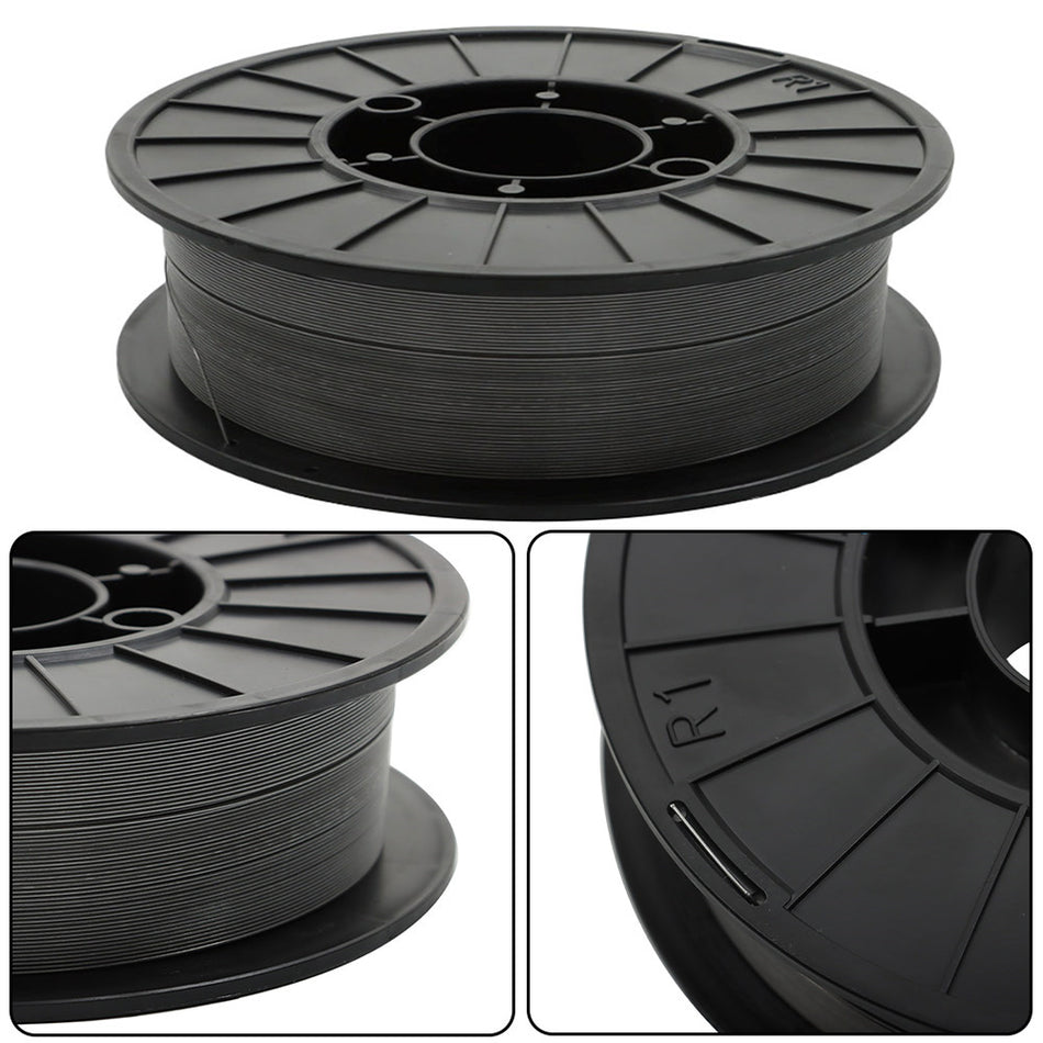 1Pack E71T-GS .035" (0.9mm) Gasless Flux Core Mild Steel MIG Welding Wire 10 Lbs