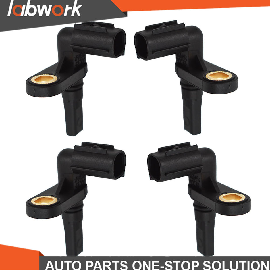 Labwork 4x Front+Rear ABS Speed Sensor For 2007-2017 Toyota Tundra 4.0L 4.6L