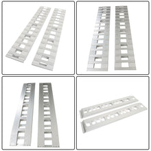 Load image into Gallery viewer, Labwork 84" x 15" 6061T6 Aluminum 6000 LBS Truck Car Auto Trailer Ramps Hook end