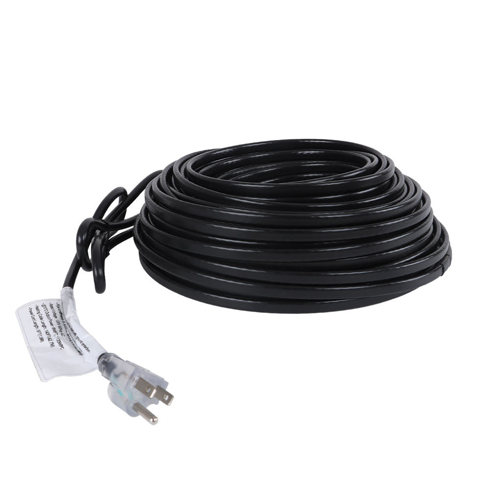Self-Regulating Pipe Heating Cable Roof De-icing Heat Cable 8W/ft 120V ...