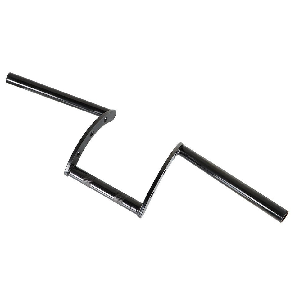 Black 1" Z Bar Drag Bars Handlebars For Motorcycle Softail Dyna Chopper Custom