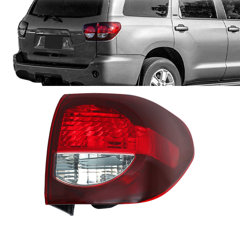 Labwork Rear Passenger Right Side Outer Tail Light For 2018-2021 Toyota Sequoia