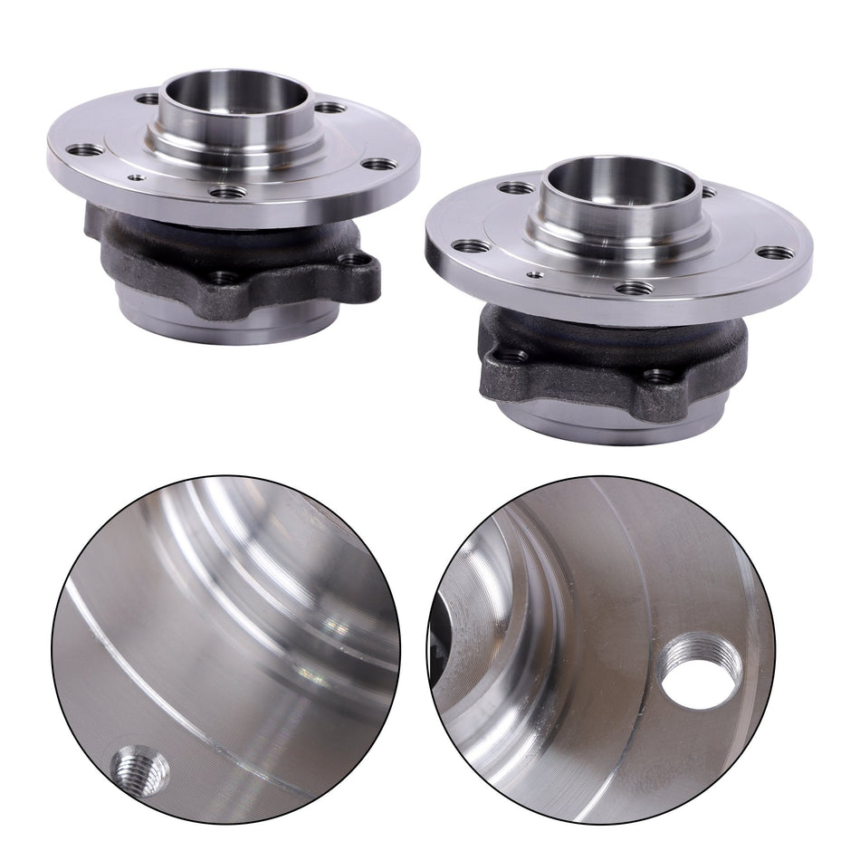 Labwork Pair Front Wheel Hub Bearings For Audi A3 Quattro 2006-2018 A3 2006-2013
