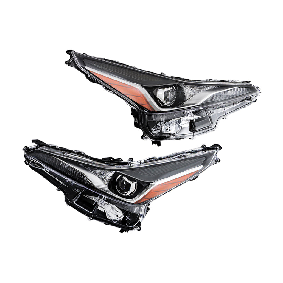 Labwork Left+Right Headlight For 2019-2022 Toyota Prius LED Type Headlamps Pair