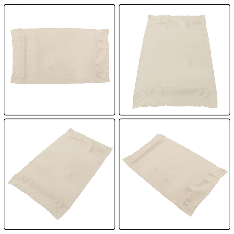 White Bottom&Backrest For Club Car Precedent Golf Cart Front Seat Cover