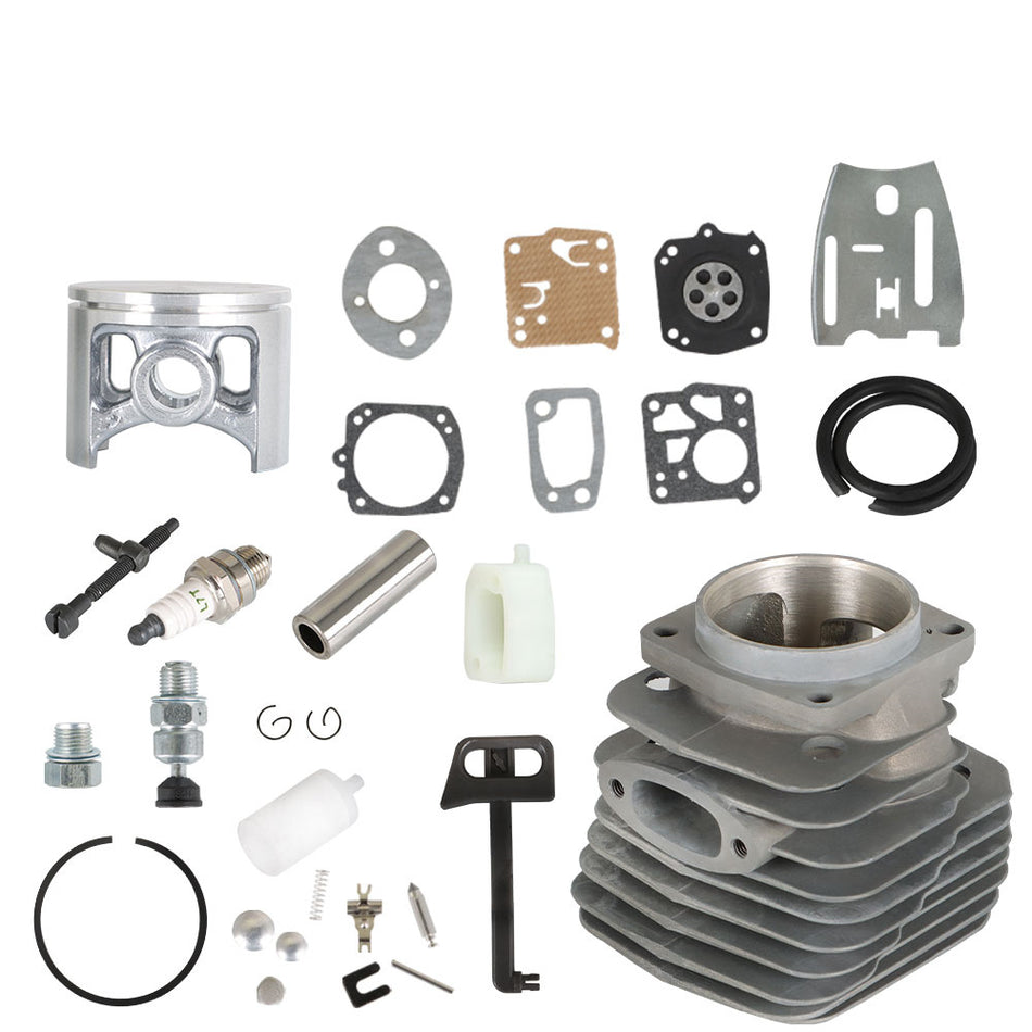54mm Cylinder Piston Kit For Husqvarna 288XP 181 281 288 Saw 503506301