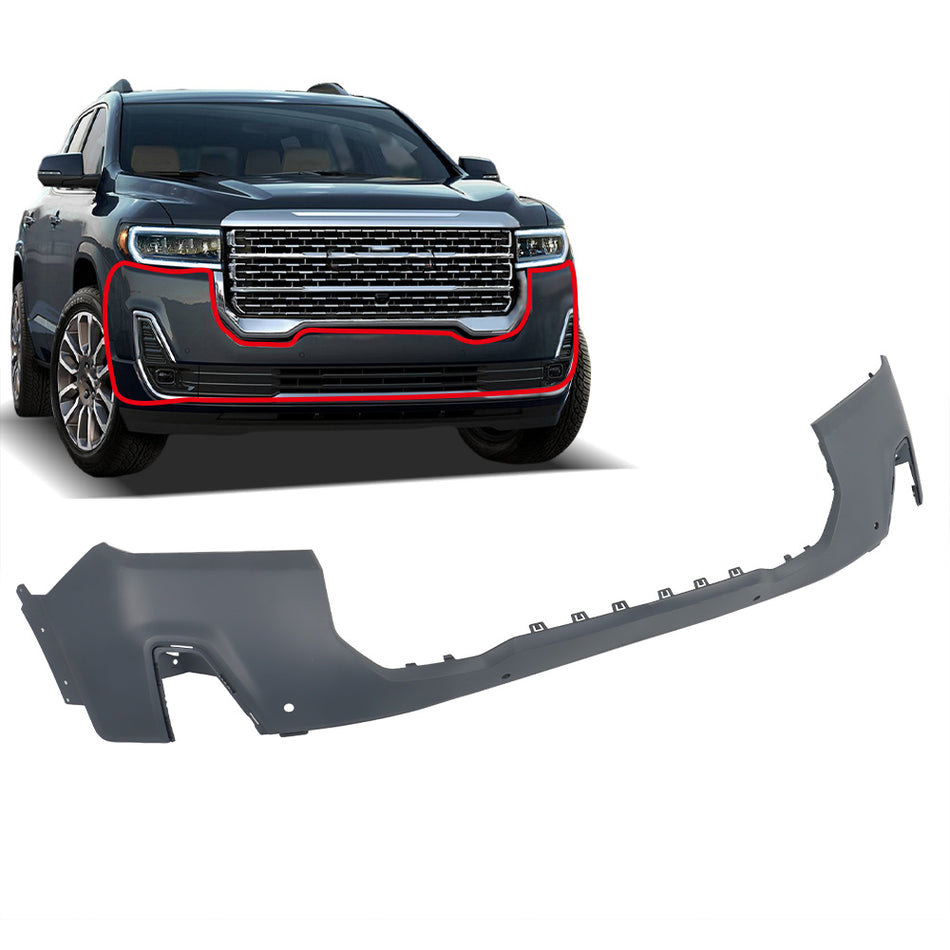 Labwork Front Bumper Cover Primed Plastic For 2020-2022 Acadia 4Door