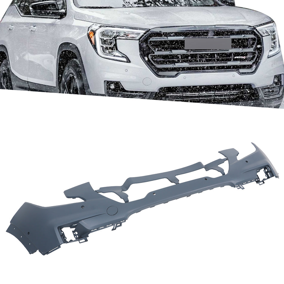 Labwork Front Upper Bumper Cover For 2022-2024 GMC Terrain Denali Primed
