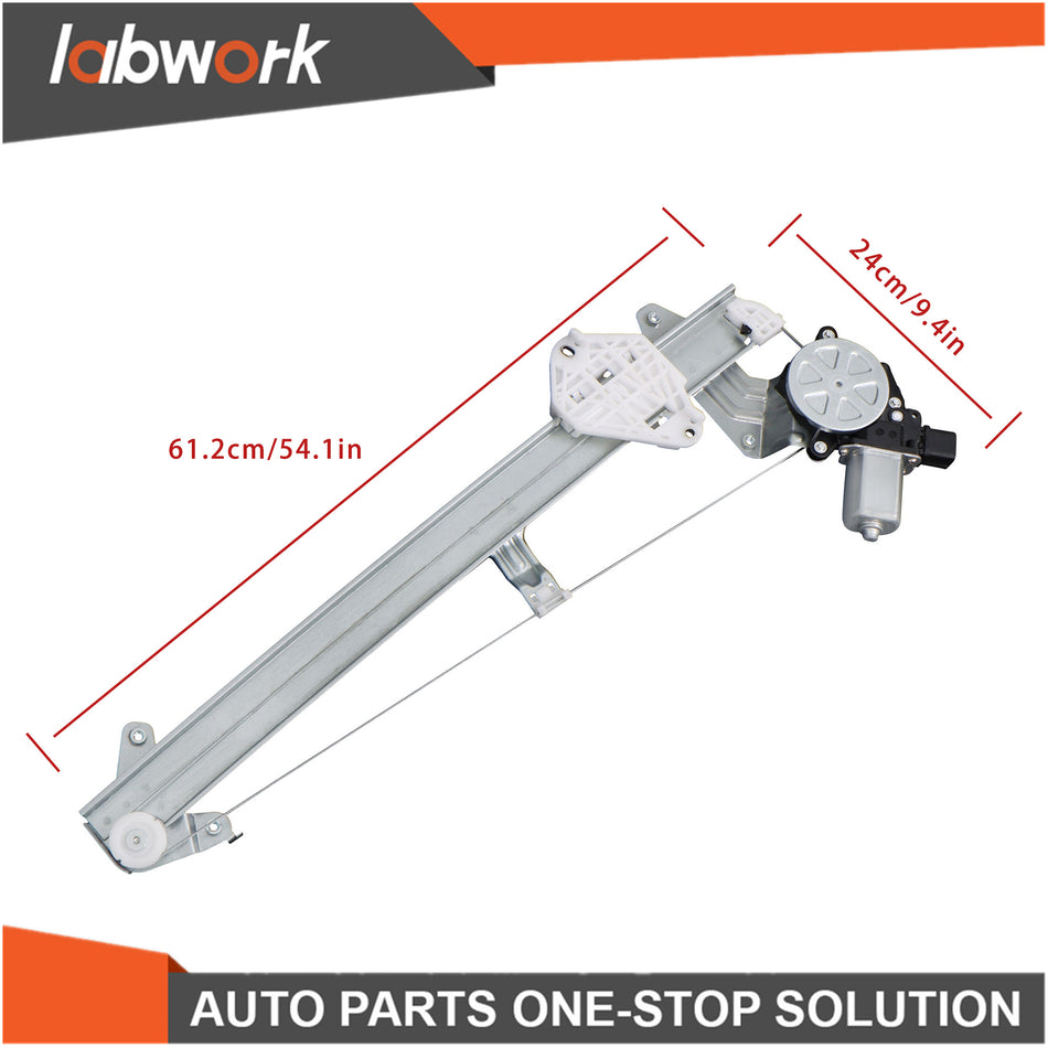 Labwork Power Window Regulator For Subaru Forester 2014-2018 Front LH W/Motor