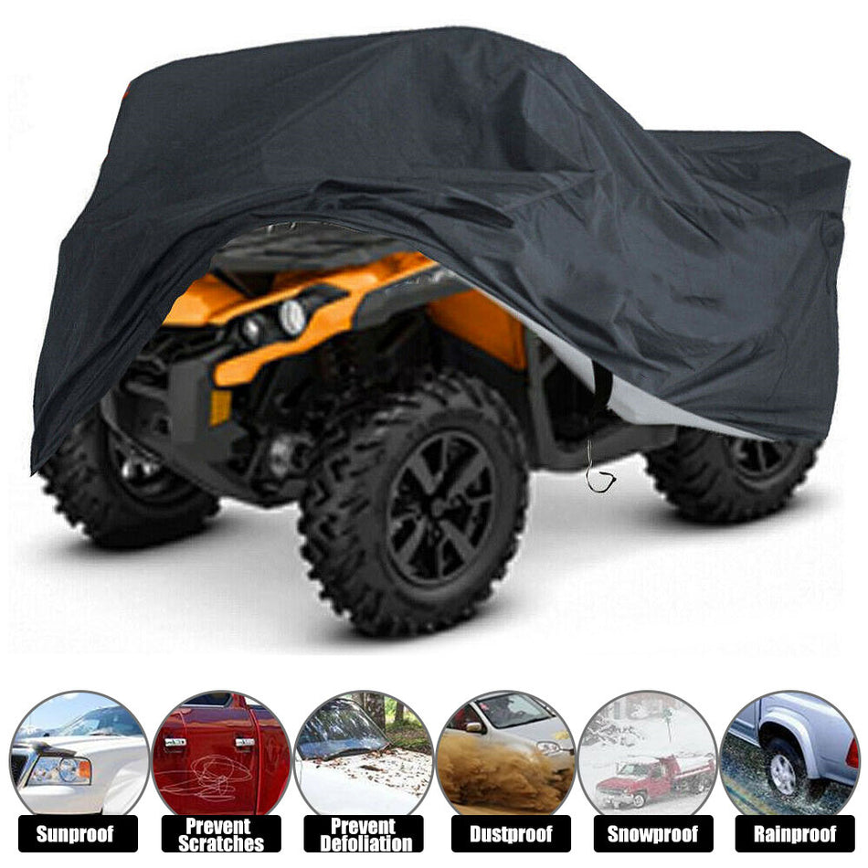 Fit For Can-Am Outlander 450 570 650 850 1000R Waterproof Cover Universal XXXL