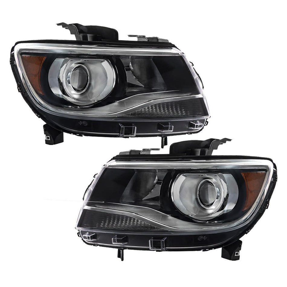Labwork Left+Right Headlight Fit For Chevy Colorado LT/Z71/ZR2 2015-2021 Halogen