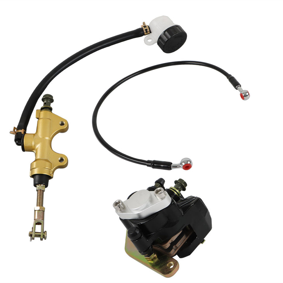 Rear Brake Master Cylinder Caliper Fit For 2005 Yamaha Blaster 200 YFS200