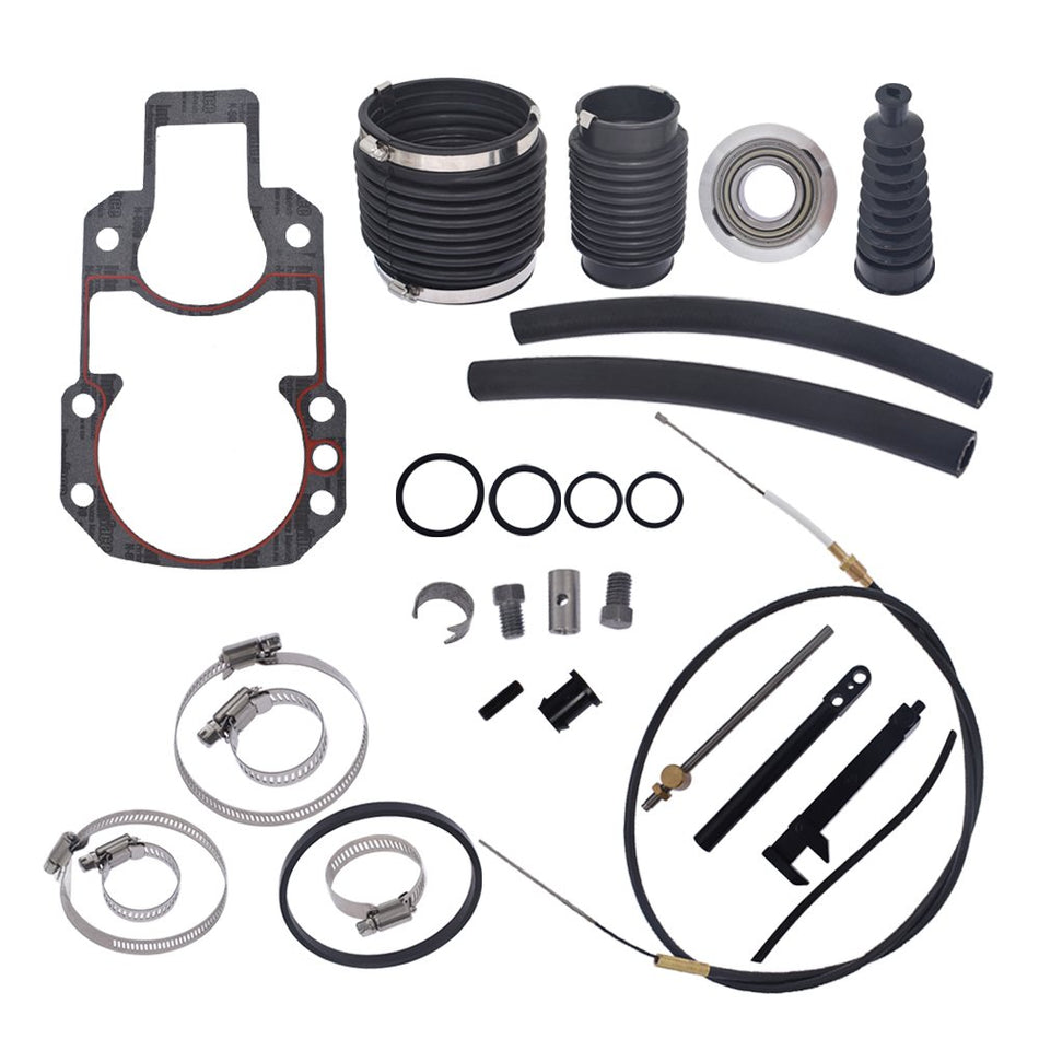 For Mercruiser Alpha One SEI Transom Seal Bellow Kit With Lower Shift Cable