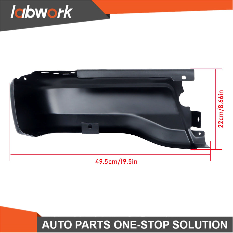 Labwork RH & LH Bumper Face Bar For 2019-2023 Ford Ranger W/O Sensor Hole