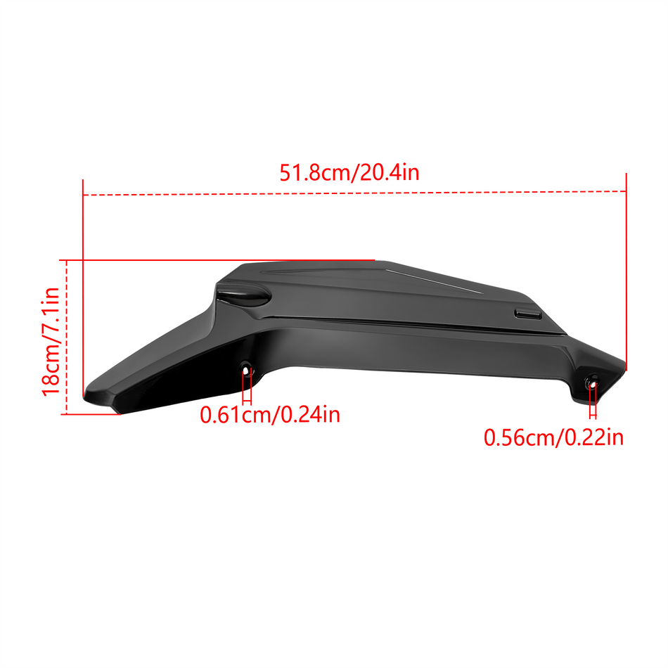 Wind Deflectors Side Windshield Windscreen For Honda Gold Wing GL 1800 2018-2024