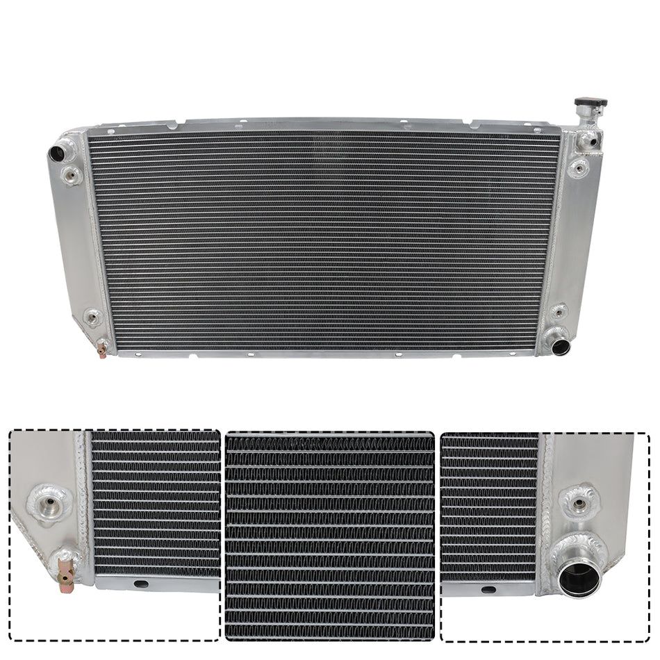 Labwork 4Row Radiator For Chevy GMC C/K 1500 2500 Tahoe Blazer Yukon 1988-1999